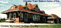 Chester Municipal Heritage Society Station logo