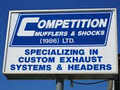 Competition Muffler & Shocks (1986) Ltd logo