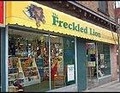 Freckled Lion Book Store The logo