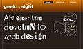 Geek by Night Web Design image 2