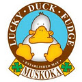 Lucky Duck Fudge Muskoka logo