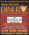 Muma Brown's Diner logo