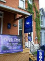 Purple Door Books The logo