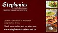 Stephanie's Family Restaurant logo