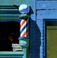Teo Barber shop logo