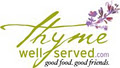 Thyme Well Served Catered Events logo