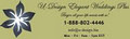 U-Design Elegant Weddings +. Begin all your life events with us! Ship worldwide. logo