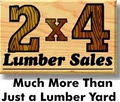2 by 4 Lumber Sales logo