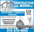 Construction J D Morin (1979) Inc logo