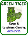 Green Tiger Carpet & Upholstery Cleaning logo