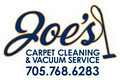 Joe's Carpet Cleaning logo