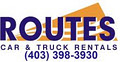 ROUTES CAR & TRUCK RENTALS logo