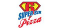 Super Six Pizza logo
