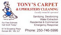 Tony's Carpet & Upholstery Cleaning logo