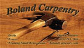 Boland Carpentry logo