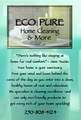 Eco Pure Home Cleaning & More logo