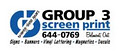 Group 3 Screen Print logo