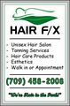 Hair F/X logo
