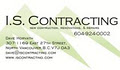 IS CONTRACTING logo
