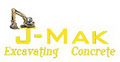 J-Mak Excavating Concrete logo