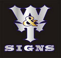 W & T Signs logo