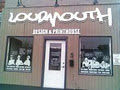loudmouth printhouse logo