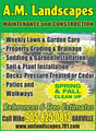 AM Landscapes logo