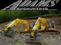 Adams Excavating logo