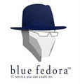 Blue Fedora IT Service logo