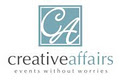 Creative Affairs...events without worries logo