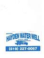 Hayden Water Wells logo