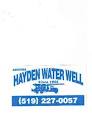 Hayden Water Wells logo