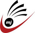 MJ Strings Badminton Pro Shop logo