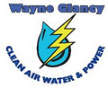 Wayne Glancy's Clean Air & Water Solutions logo