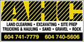 Adam Hammond Contracting (AHC) logo