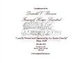 Donald V Brown Funeral Home logo