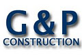 G and P Construction logo