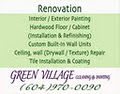 Green Village Cleaning & Painting logo