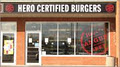 HERO CERTIFIED BURGERS logo
