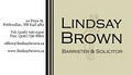 Lindsay Brown, Barrister and Solicitor - Lawyer and Notary Public logo
