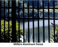 Millers Aluminum Fence logo