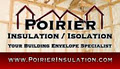 Poirier Insulation / Isolation logo