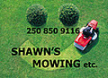 Shawn's Mowing logo