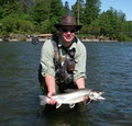 Vancouver Fly Fishing Guides with Silversides image 3