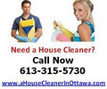 A House Cleaner In Ottawa logo
