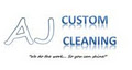 AJ Custom Cleaning logo