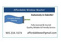 Affordable Window Washin' logo