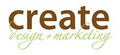 Create Design + Marketing logo