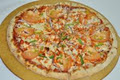 Pizza Burnaby Hauz Vancouver veggie meat lovers ham mozarella cheese salmon image 4