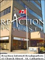 Reaction Internet Communications logo